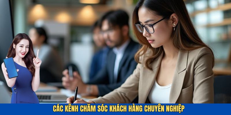 Kênh chăm sóc khách hàng luôn trực tuyến 24/7 để hỗ trợ người chơi