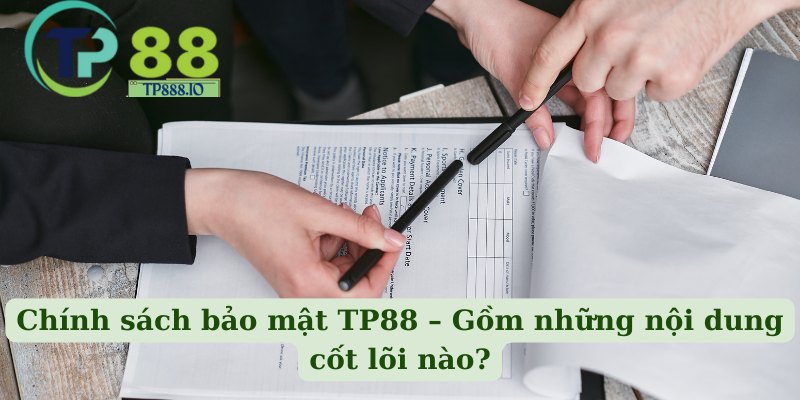Chính sách bảo mật TP88 – Gồm những nội dung cốt lõi nào?